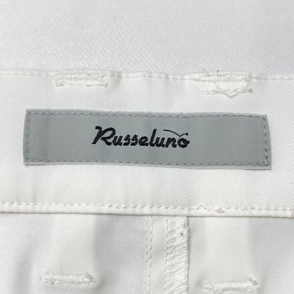 Russelino ホワイトパンツ サイズ6 メンズ RUSSELUNO(ラッセルノ) パンツ｜中古ゴルフウェア通販サイト