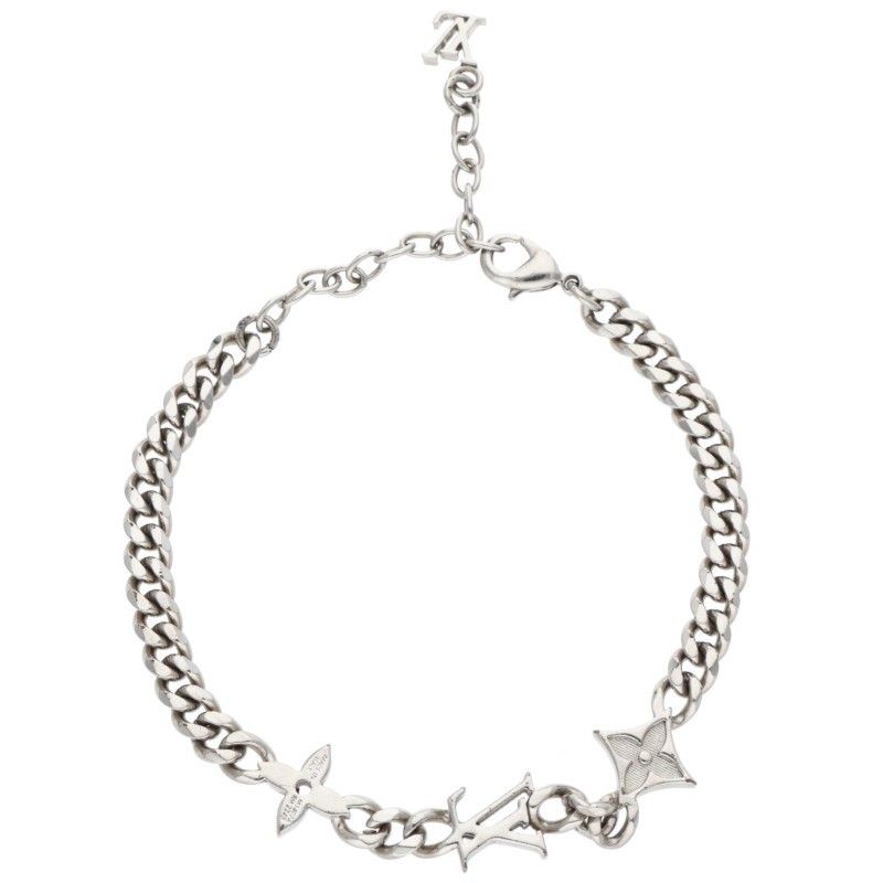 モノグラムチェーンブレスレット メンズ