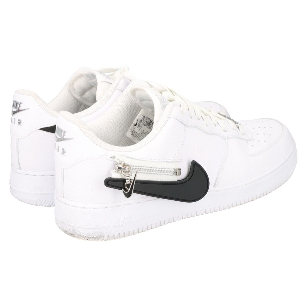 NIKE (ナイキ) AIR FORCE 1 WHITE ZIPPER エアフォースワン