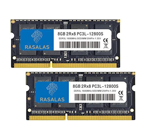 16GB DDR3 1600MHz PC3L-12800 8GB×2枚 12800S ノートPC用メモリ