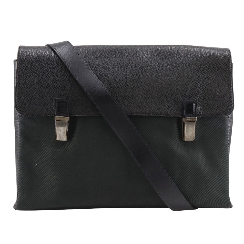 LOUIS VUITTON ルイ ヴィトン サラトヴGM M30882 タイガ ノワール 黒 VI0073 メンズ ショルダーバッグ