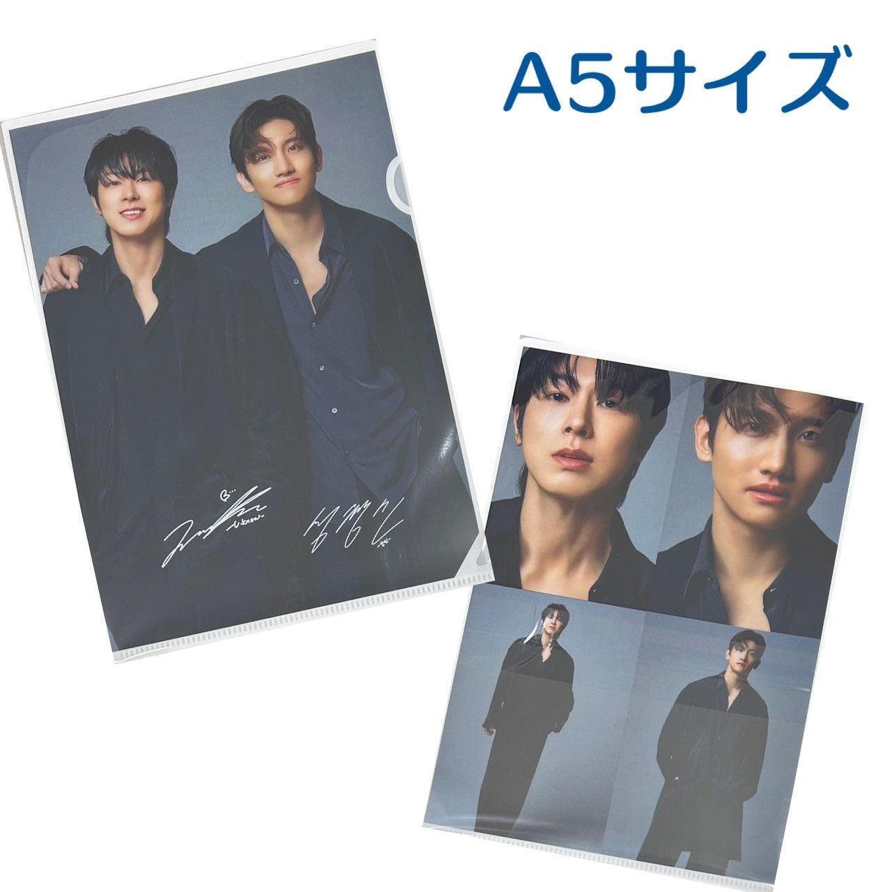 高評価なギフト TVXQ ユノ チャンミン 東方神起 A5 クリアファイル 韓流 K-POP・アジア