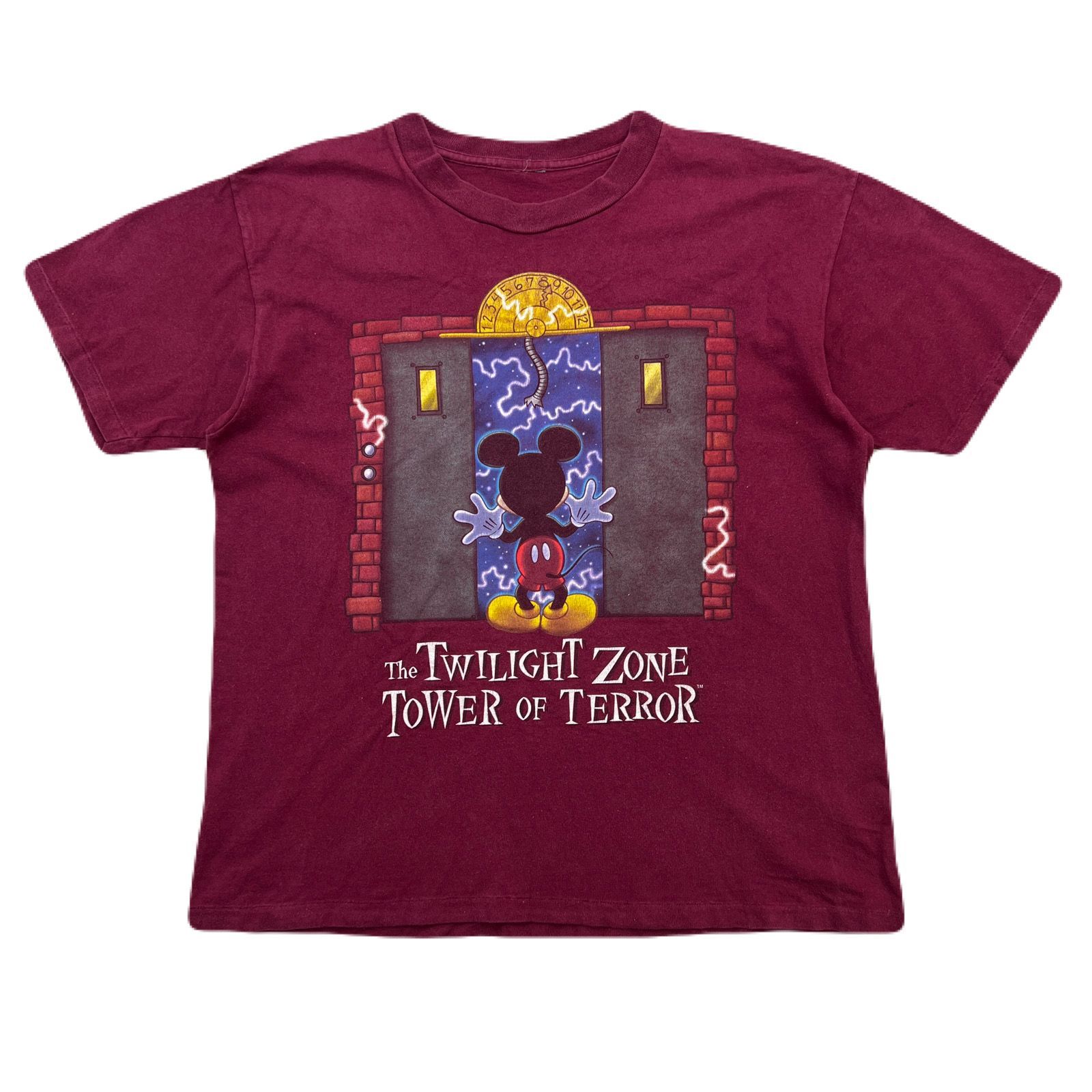 Tower of Terror Tシャツ Lサイズ ブラック tower of terrorタワーオブテラー ディズニーシー】黒 TシャツL