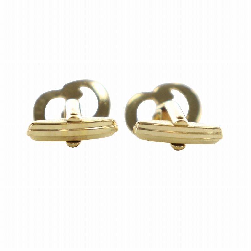 美品✨クリスチャンディオール✨カフスリンクス✨ボタン✨タイタックピン✨ロゴ✨金 クリスチャンディオール Christian Dior カフスボタン ネクタイ