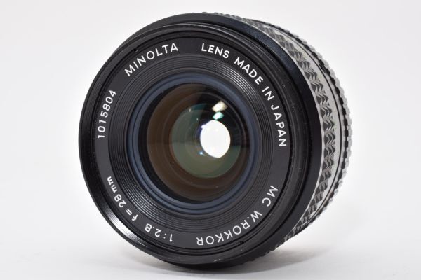 ミノルタ MC W ROKKOR 28 mm f 2 8 広角 レンズ 5054_84_40