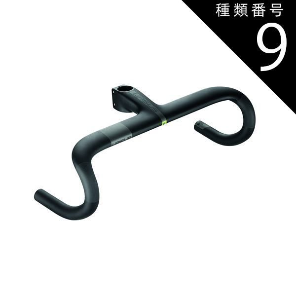 種類9：グロッシーグレーL URSUS ハンドルバー MAGNUS H.01 INTEGRATED BAR カーボン 自転車　  