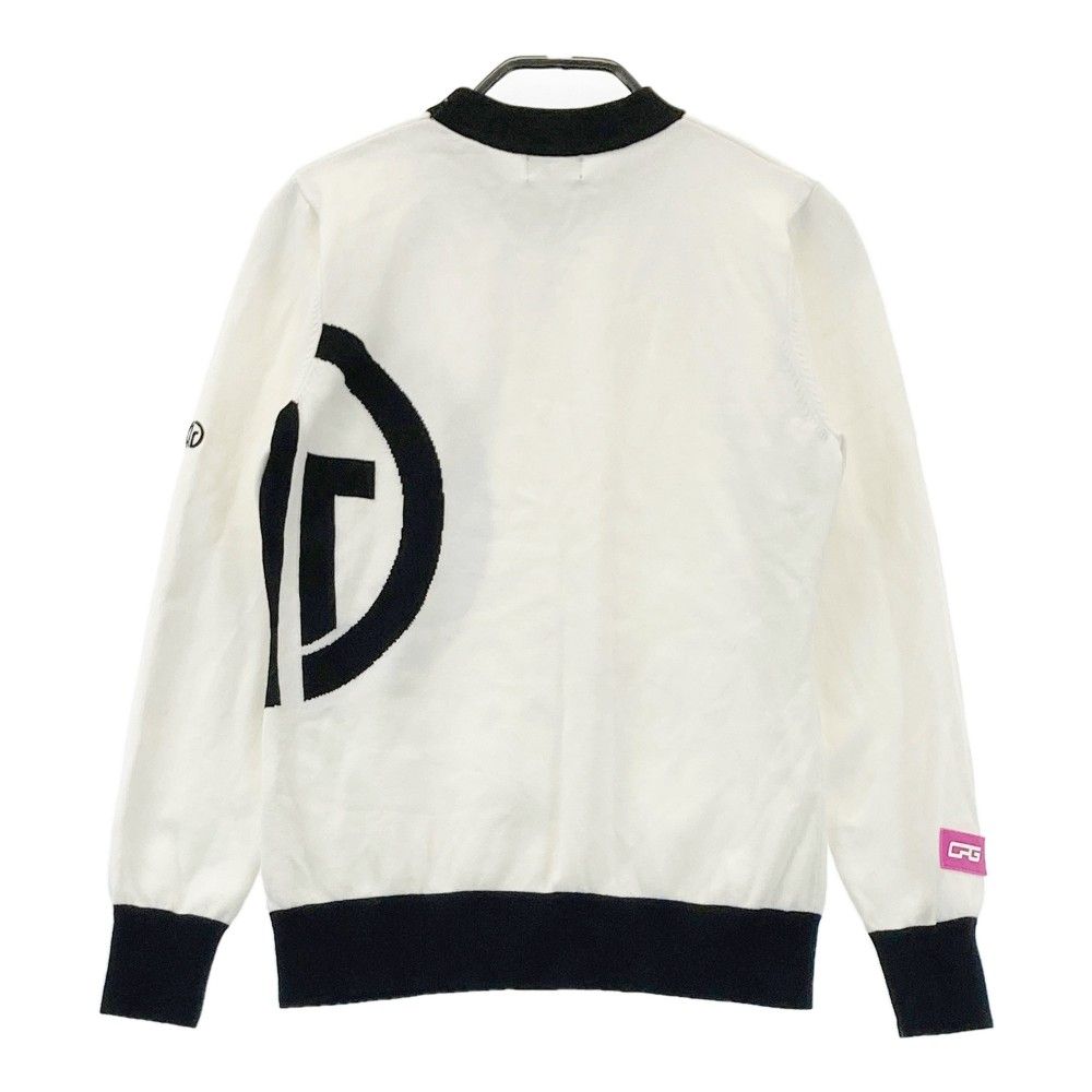 新品CPG GOLF プルオーバー スウェット ダンボールニット ホワイト 3