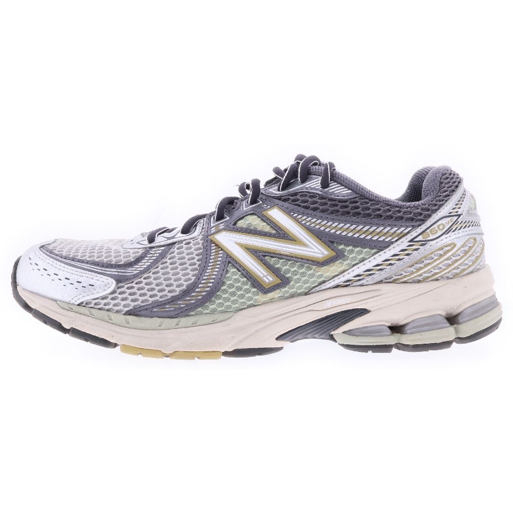 New Balance (ニューバランス) ML860KR2 860v2 Earth アース メッシュローカットスニーカー グレー US9/27cm