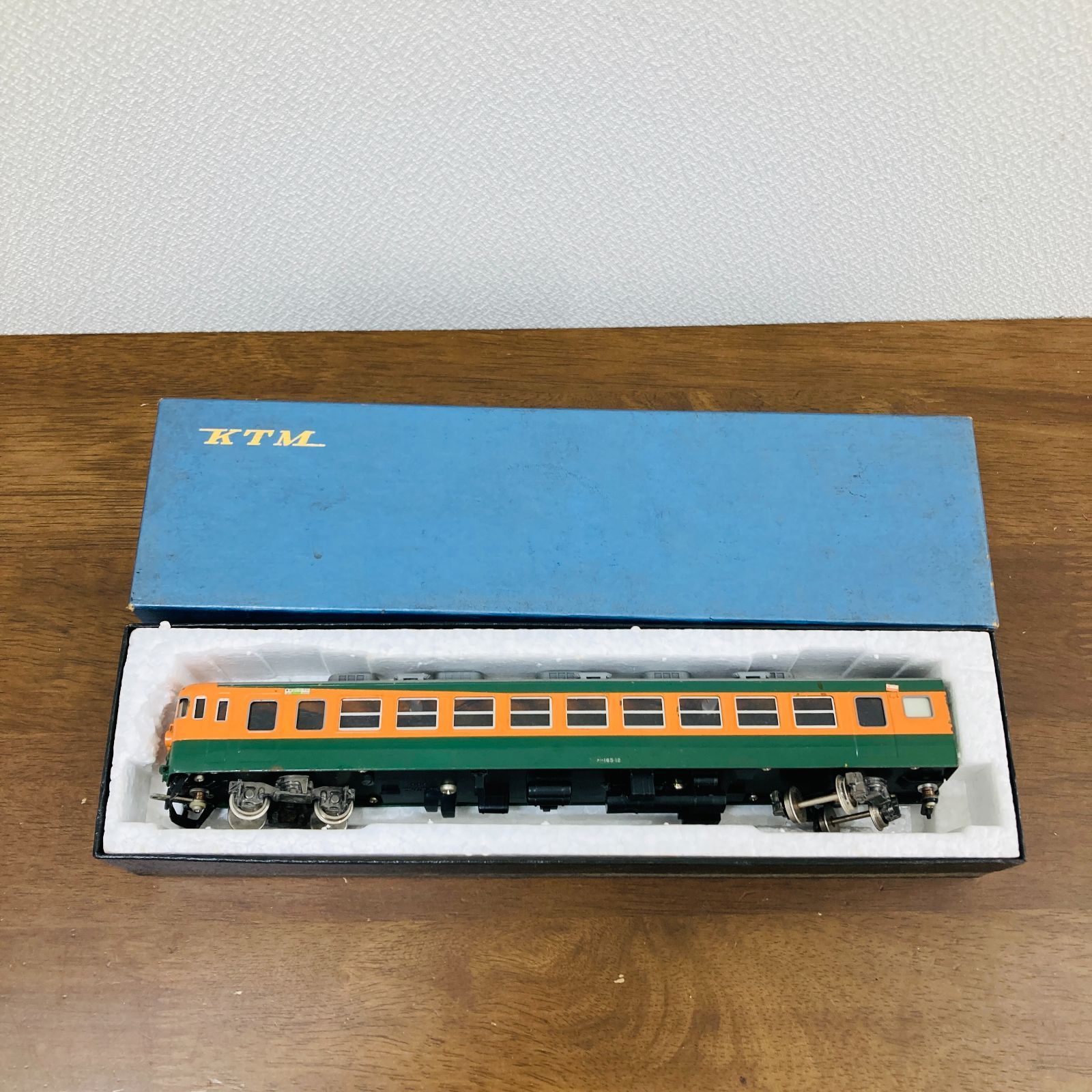 ★未使用 KATSUMI 鉄道模型 急行形 クモハ165 グリーン&オレンジ Yahoo!オークション -「165系 カツミ」の落札相場・落札価格