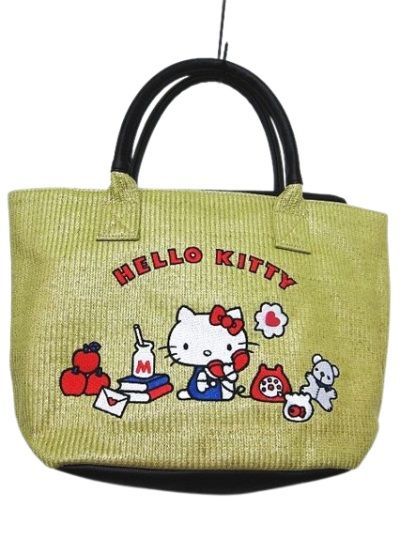 ハローキティ♡レトロ　根付け　MIEKO UESAKO タグ付き □【新品未使用】ハローキティ キティ レトロシリーズ トート