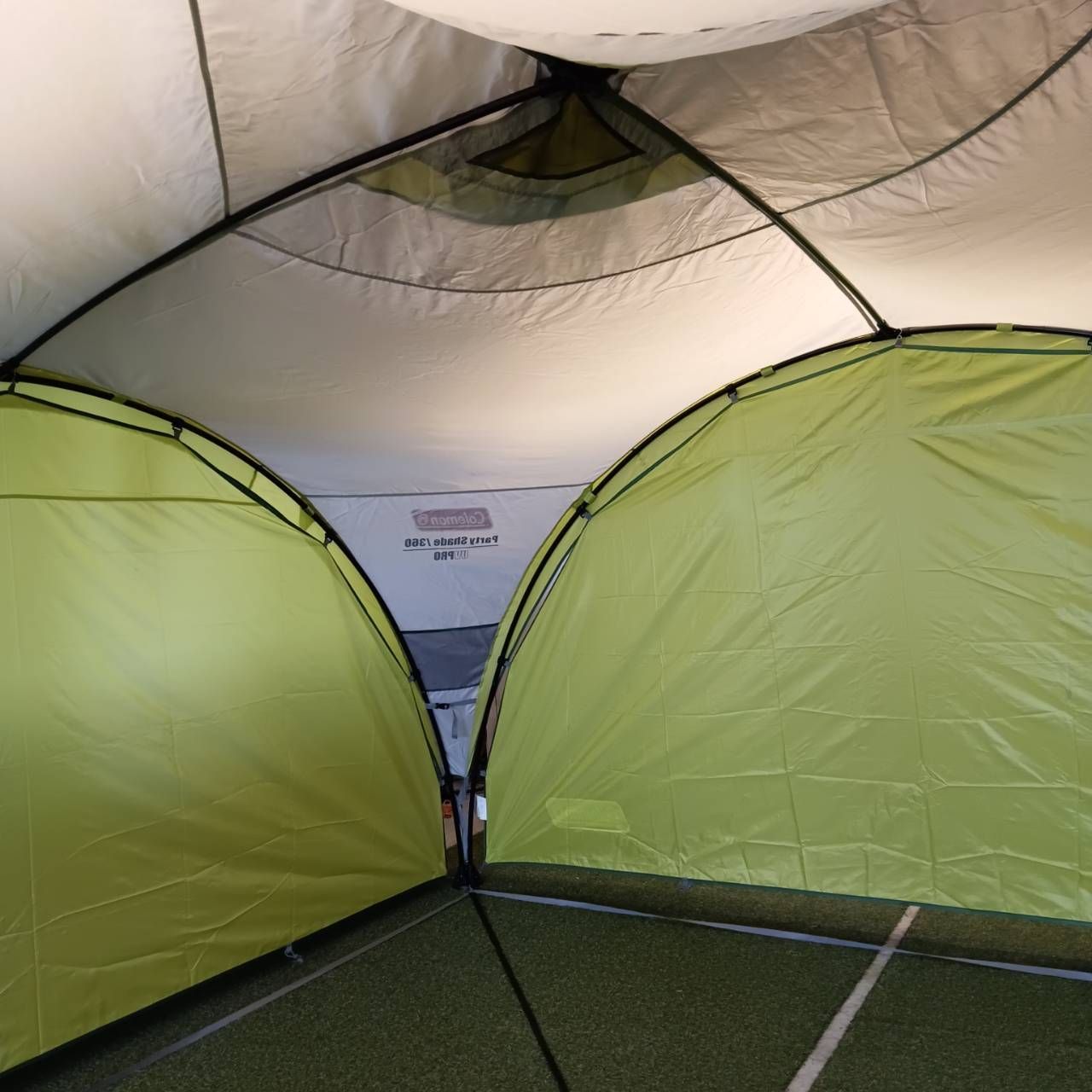 Coleman - Coleman(コールマン) パーティーシェード/360(ライムグリーン)、サイドウォール2枚付き 廃盤品 Coleman(コールマン) パーティーシェード/360(ライムグリーン