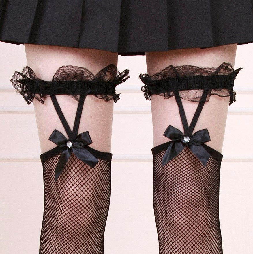 送料無料】お色の組み合わせを選べる 2点セット レース ガーターベルト