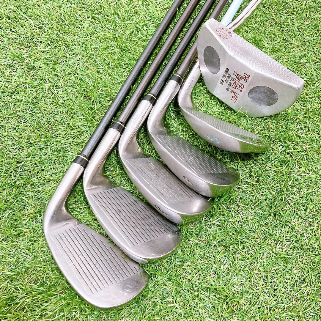 1.レフティー 初心者オススメ 左利きレディースセット 希少 女性用