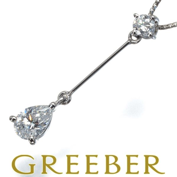 TASAKI タサキ ネックレス ダイヤ ダイヤモンド 0.52ct/0.11ct