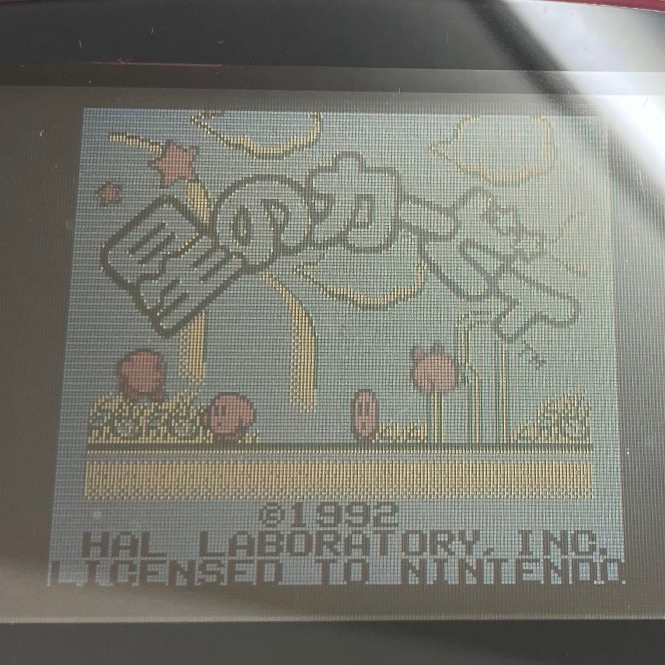 ゲームボーイソフト 星のカービィ 1992 レトロゲーム 任天堂