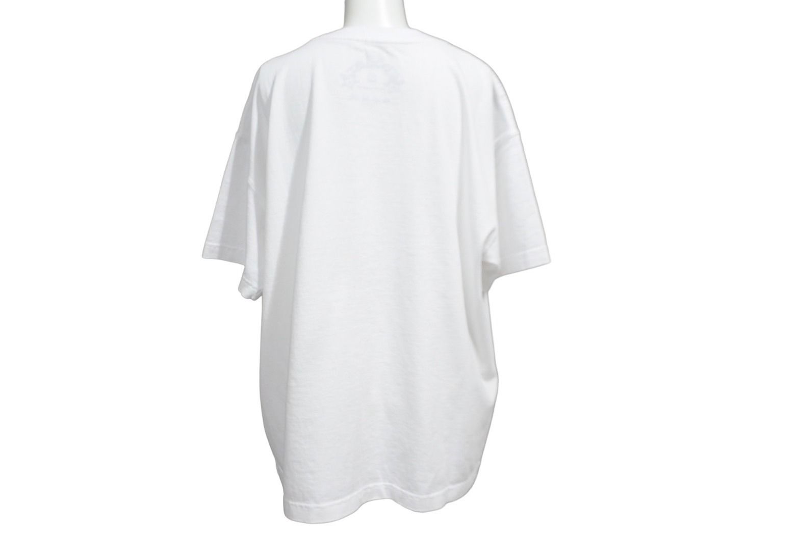 新品未使用 Sp5der スパイダー Souvenir スーベニア 半袖Ｔシャツ 24SS サイズS 発泡プリント コットン ホワイト 中古 63567 新品未使用 Sp5der スパイダー Souvenir スーベニア 半袖Tシャツ 24SS