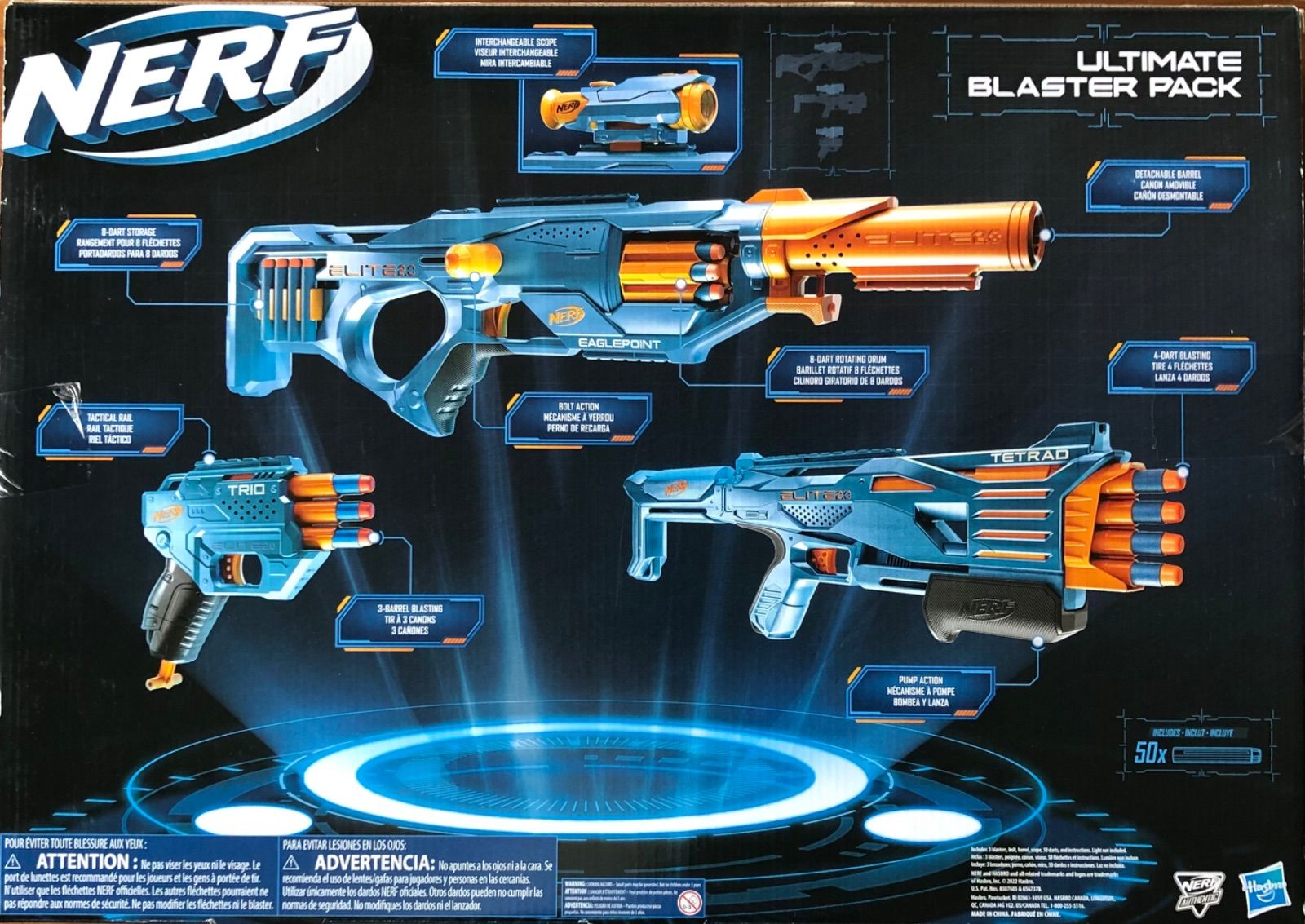 新品・未使用】ナーフ エリート2.0 ブラスターパック - メルカリ