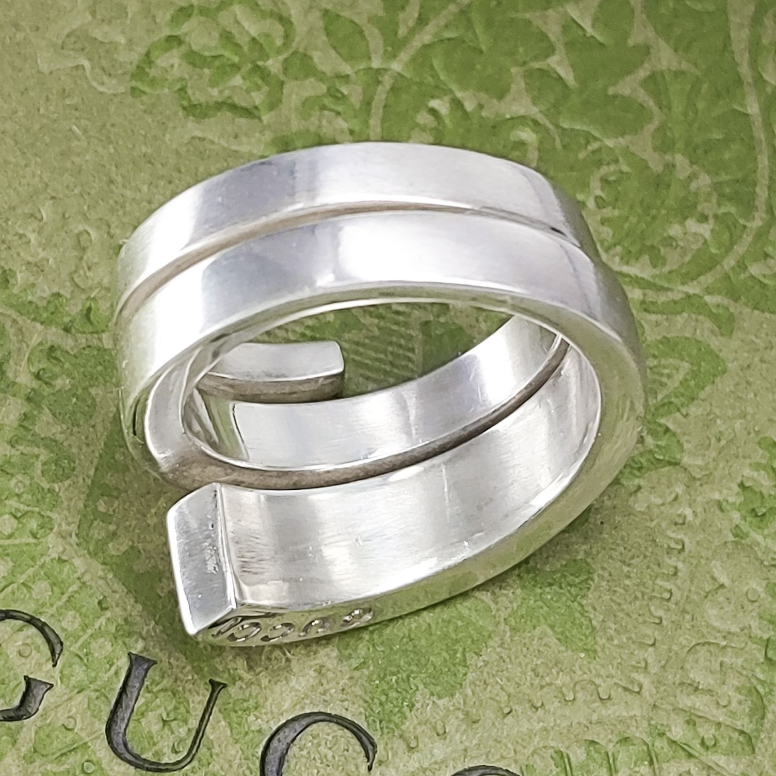 Gucci グッチ スパイラル スネーク リング 約11号 (内径16.4mm