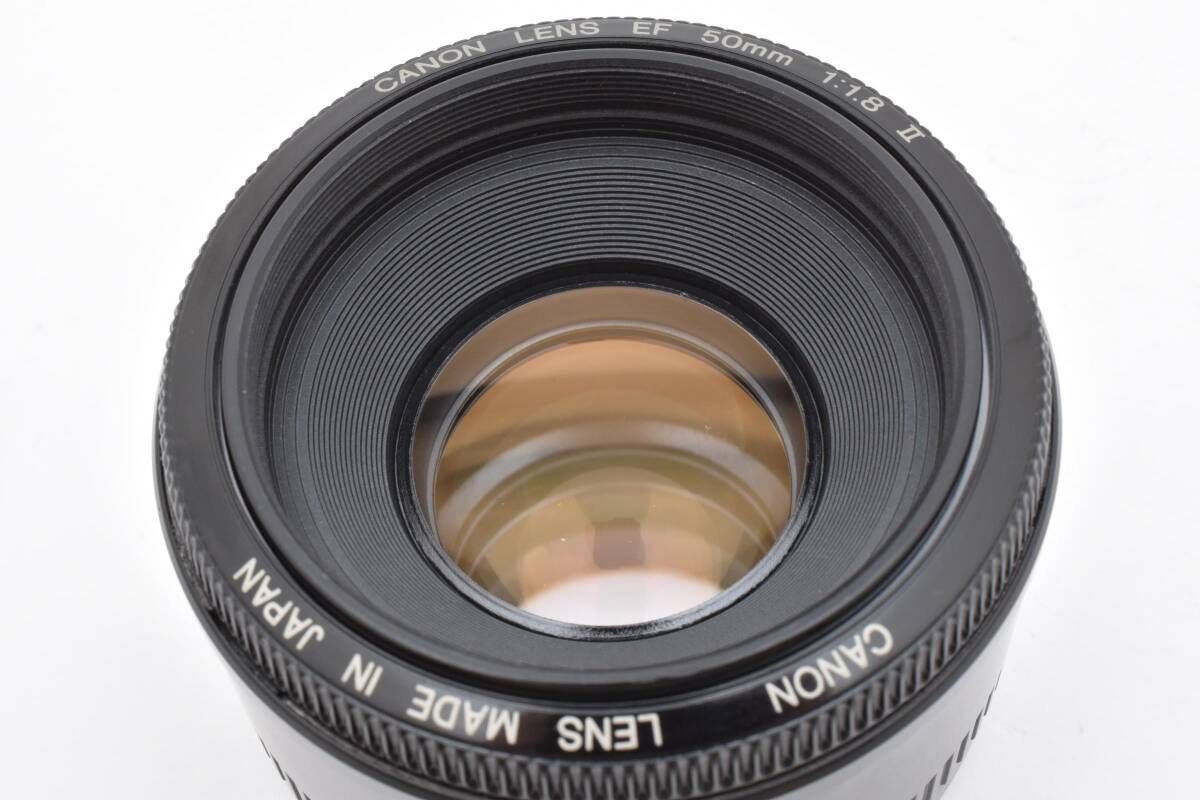  上品 キャノン Canon EF 50 mm F 1 8 Ⅱ W 0920＃3273 レンズ(単焦点) カメラ