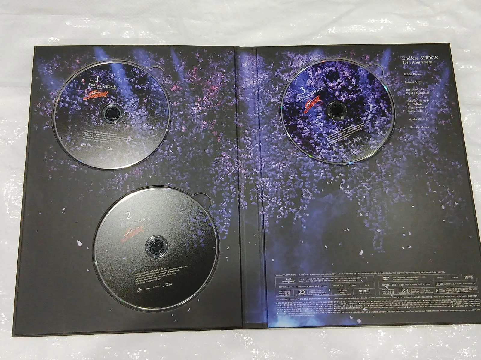 Endless SHOCK 20th 最新 Anniversary Blu-ray 初回盤