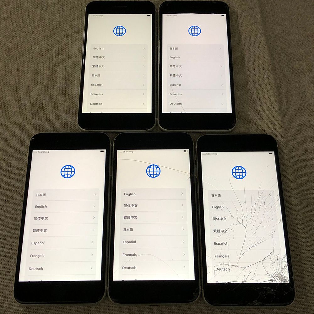 ◇ジャンク品◇【5点セット】Apple iPhone SE (第2世代) 64GB White