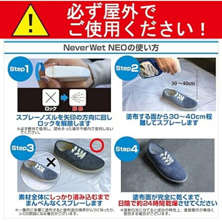 【正規品保証 指定可】【日本正規品】Never Wet NEO ネバーウェットネオ 3本セット　青森倉庫 経年変化