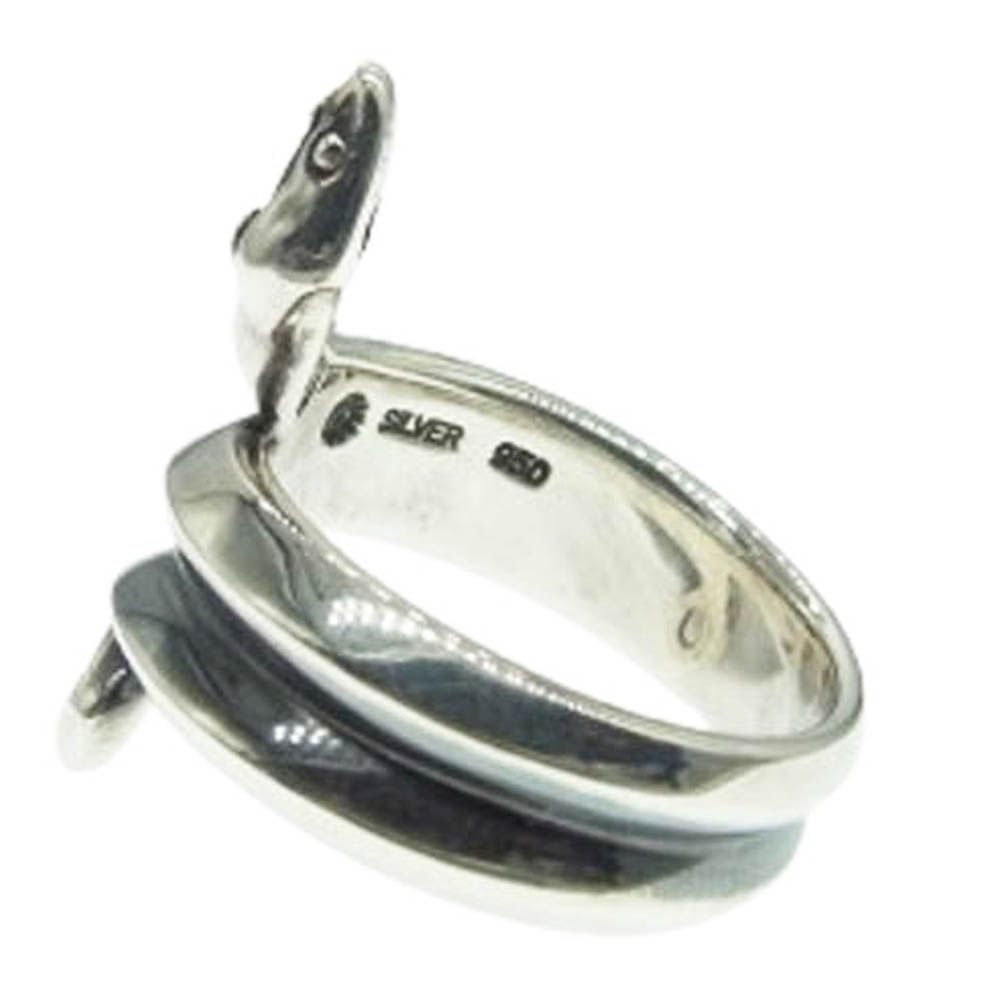 PUERTA DEL SOL プエルタデルソル シルバー950 サファイヤ スネーク