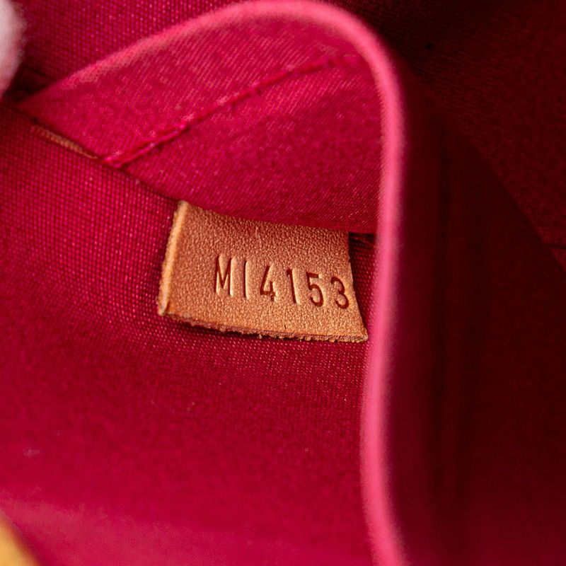 ルイ ヴィトン モノグラム ヴェルニ アルマPM M91693 ルージュグル  