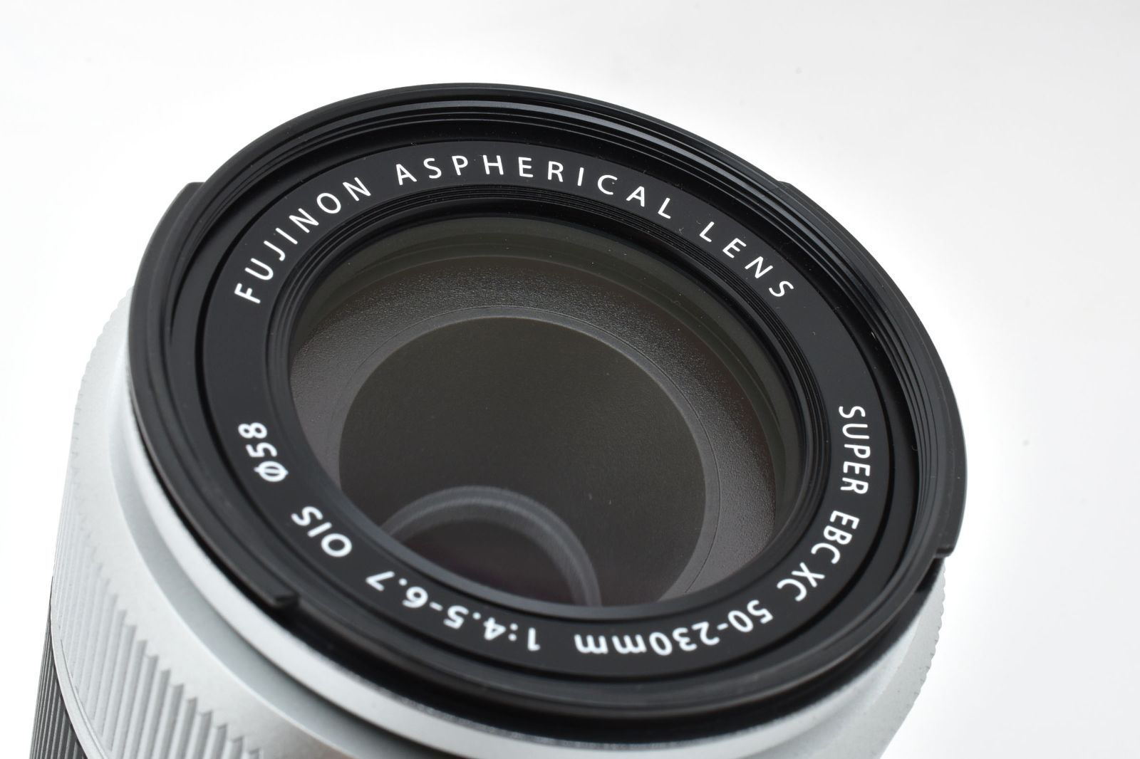 極上品 Fujifilm XC 50-230mm f4.5-6.7 OIS シルバー No5 FUJIFILM XC