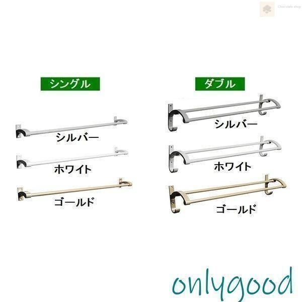 タオルラック タオル掛け タオルハンガー バスタオル 壁掛け 収納 洗面所 おしゃれ シングル ダブル ホワイト ゴールド xzdsloy SKLAD-KIRPICHA_RU