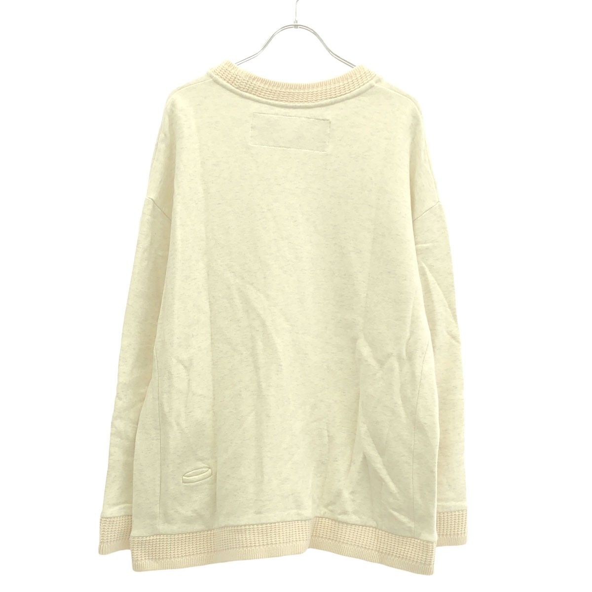 dulcamara ドットグラデーションSWトレーナー IVORY Dulcamara ドゥルカマラ 20AW ドットグラデーションSWトレーナー