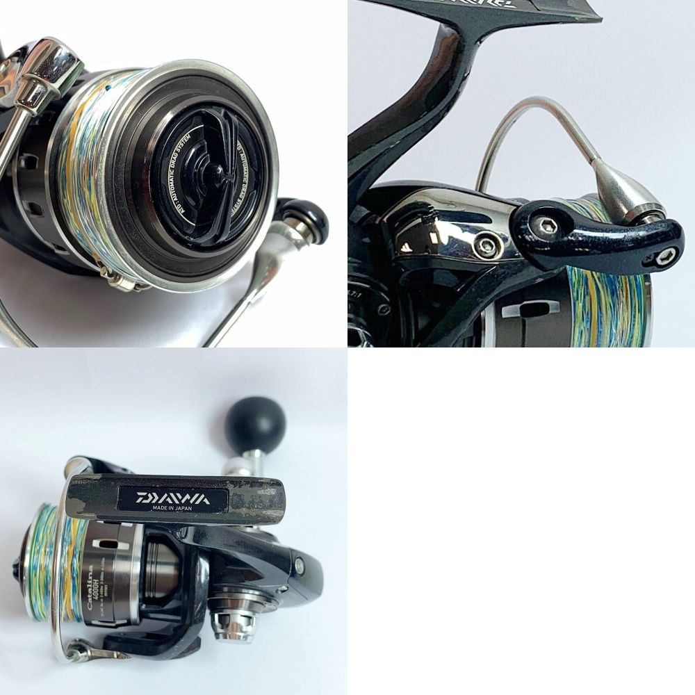 DAIWA - ★★DAIWA ダイワ キャタリナ 4000H スピニングリール　 059583 スプールエッジ傷あり　使用感あり　本体のみ DAIWA ダイワ キャタリナ 4000H スピニングリール 059583