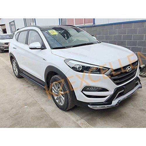 ヒュンダイのサイドステップサイドステップすべての新しいTUCSON20162017サイドステップボードナーフバー