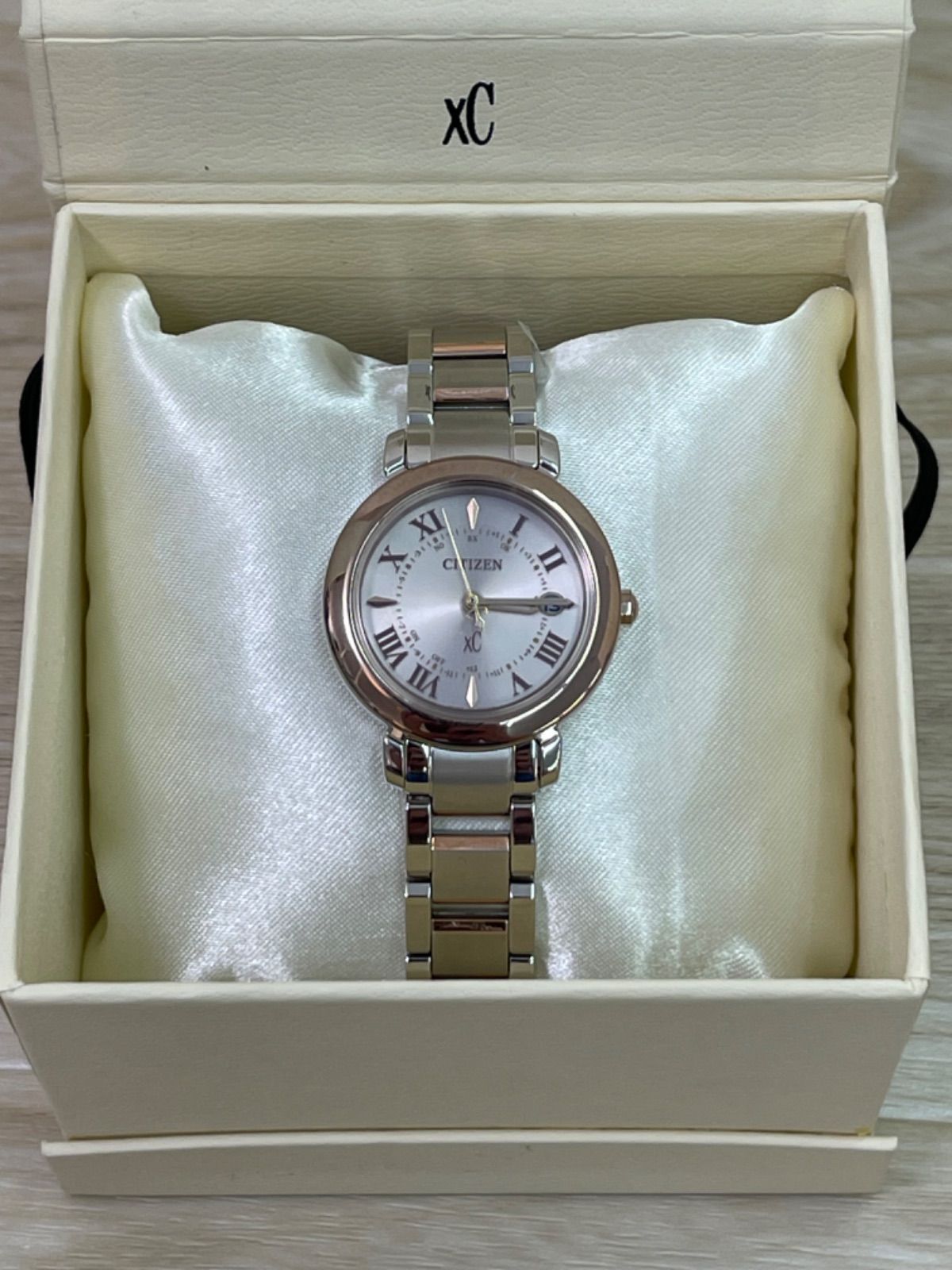 新品 CITIZEN WATCH XC クロスシー hikari collection ES9445