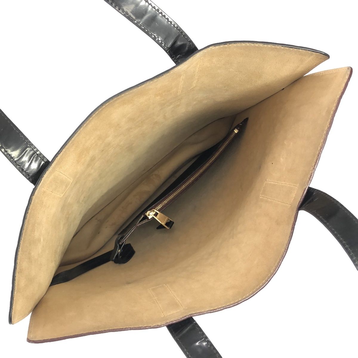 Paul Smith ポールスミス バイカラーパテントレザートートバッグ 