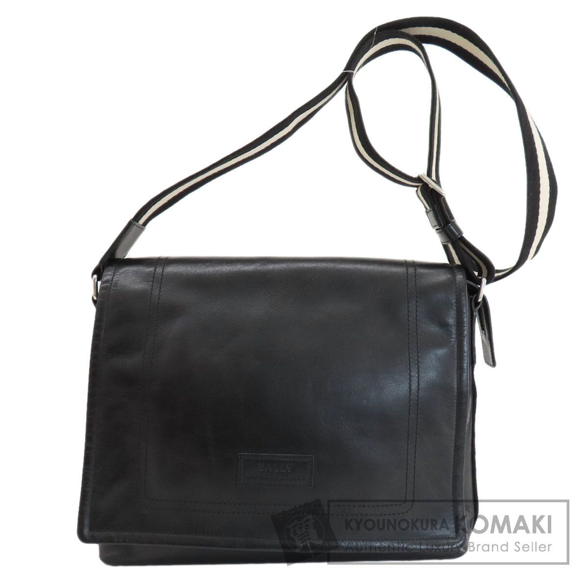 BALLY バリー バリーストライプ ショルダーバッグ レザー レディース 