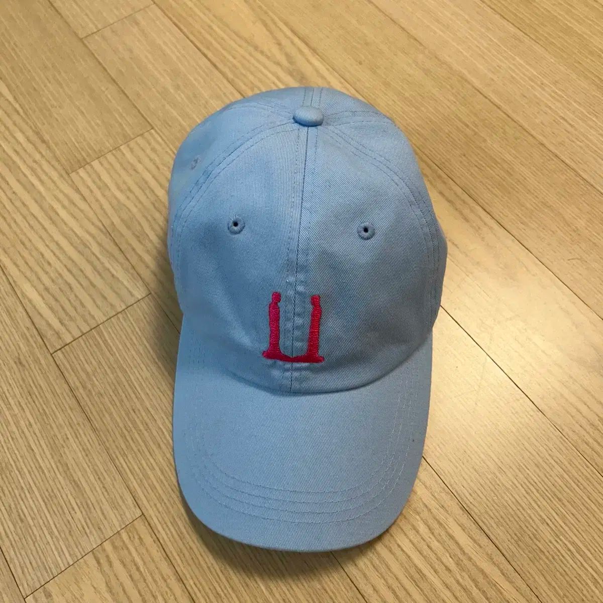 G-DRAGON 公式 CAP キャップ 帽子 ミントグリーン ブルー 青水色 G-DRAGON(ジードラゴン) ウーバーメンシュ キャップ 空色 青