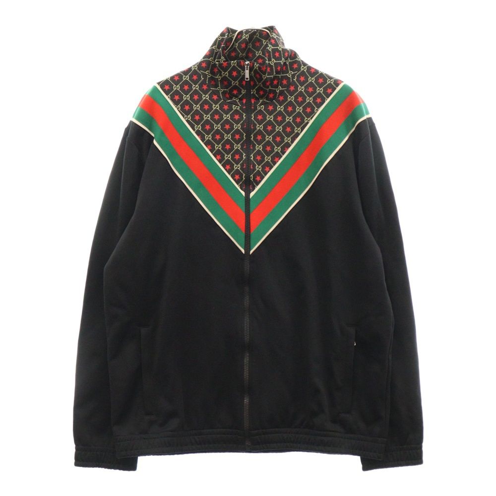 GUCCI (グッチ) GGスタートラックジャケット ブラック 575734 XJBA5 