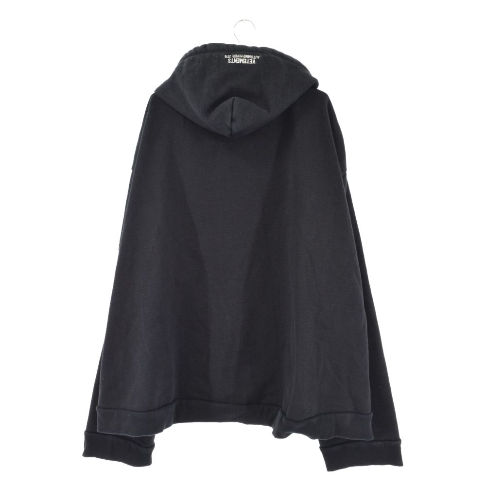 VETEMENTS (ヴェトモン) 15AW Metal Logo Hoodie メタルロゴプル