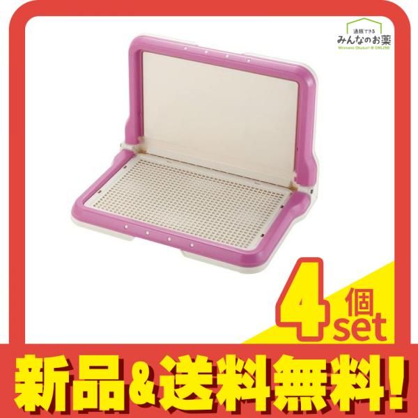 しつけ用ステップ L型トレー ワイド ピンク リッチェル しつけ L型トレー ワイド ピンク しつけ用ステップ L型