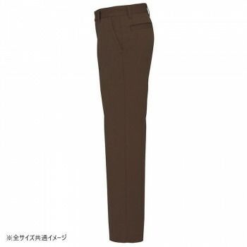 アイトス ストレッチパンツ 男女兼用 ブラウン LL 50501
