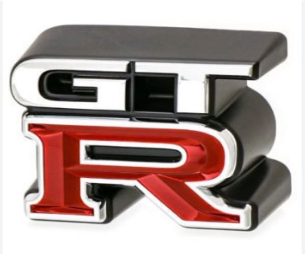日産 純正 スカイライン GT-R R34 フロントグリルエンブレム Front Emblem Badge ニッサン NISSAN 未使用  メーカー純正品 Genuine JDM OEM