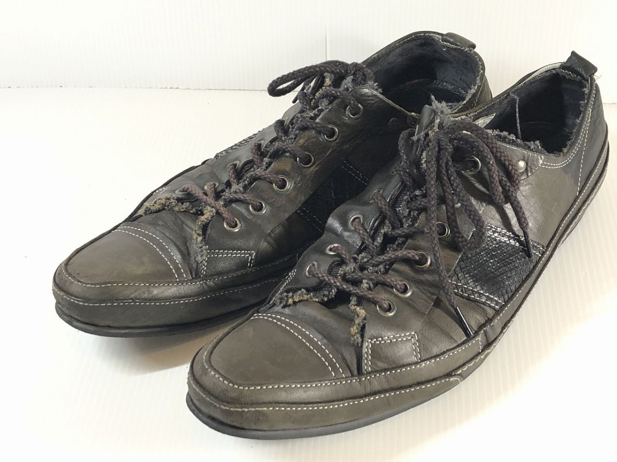 5351POUR LES HOMMES 5351プール オム  デザートシューズサイズ40程度 25cm～25.5cm やや美品 中古 6