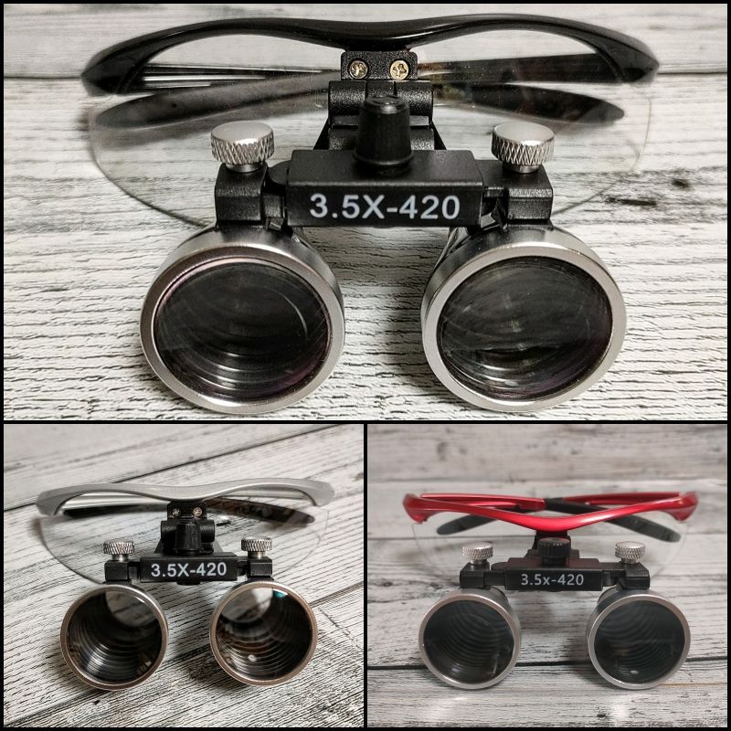 デンタル ルーペ 2.5倍 ブラック ライト付 歯科 拡大鏡 角度調整 DIY 31H6t3oSlPL._UF350,350_QL50_.jpg