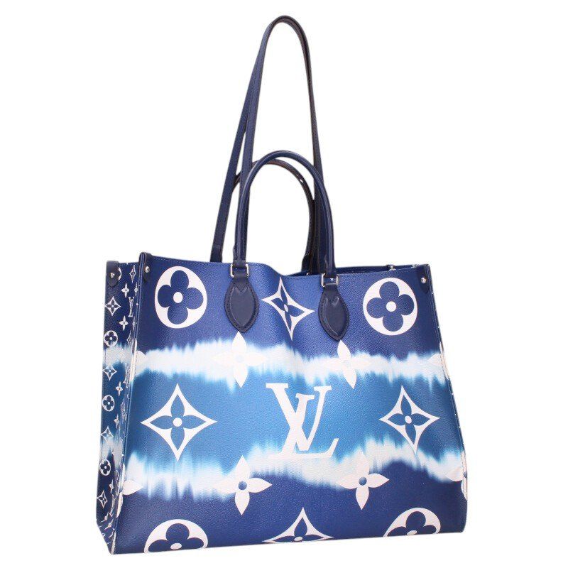 ルイヴィトン M45120 オンザゴーGM モノグラムレザーハンドバッグ メンズ GM