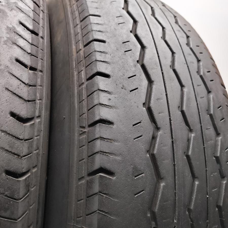 中古　送料込2本　195/80R15 107L RD613 エコピア 送料無料 200系 ハイエース 純正 新車外し