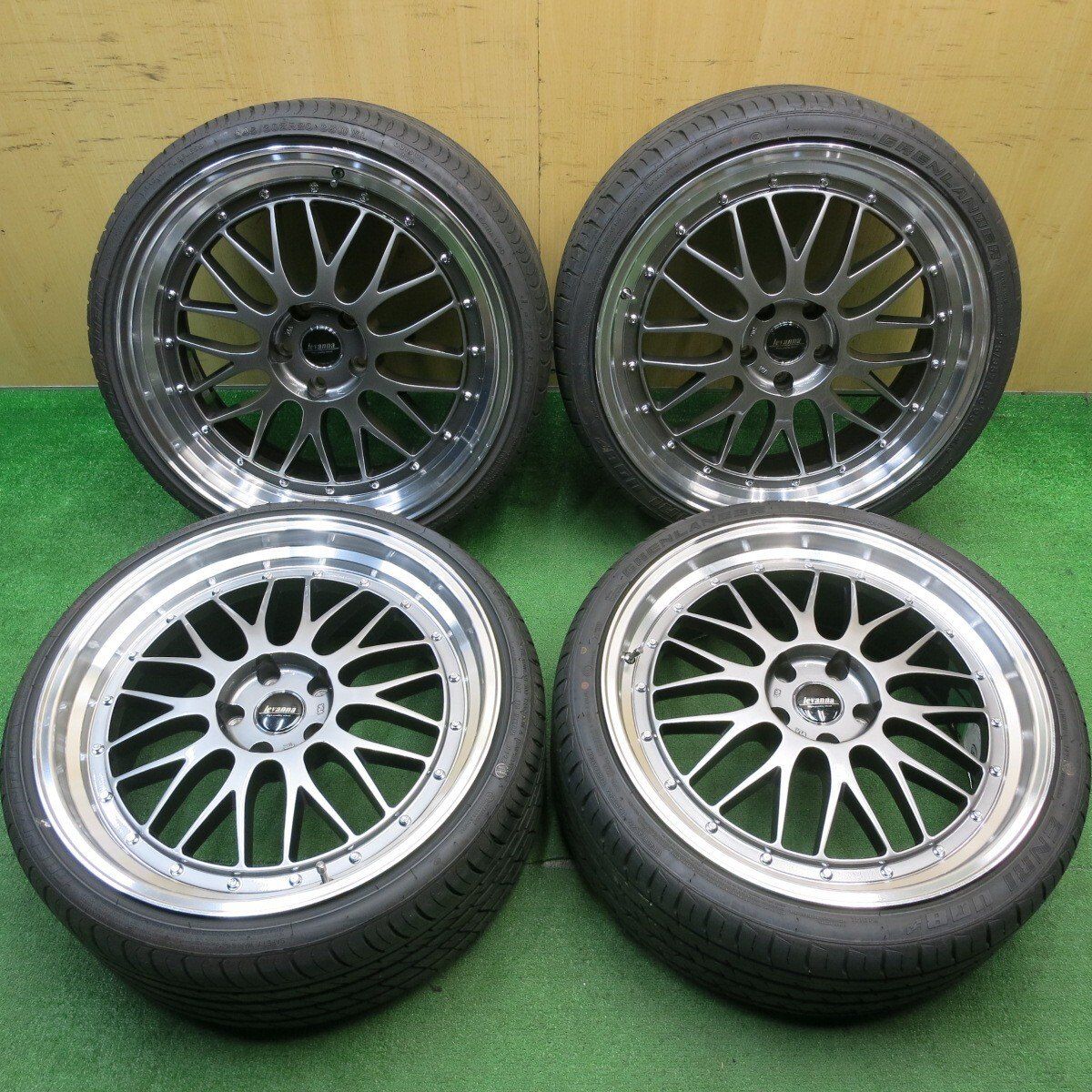 バリ溝 23年 9.5分 Levanna V10-EX 225|35R20 245|30R20 グリンランダー ENRI U08 L-ZEAL 56 PCD114.3|5H 5032901NJノ