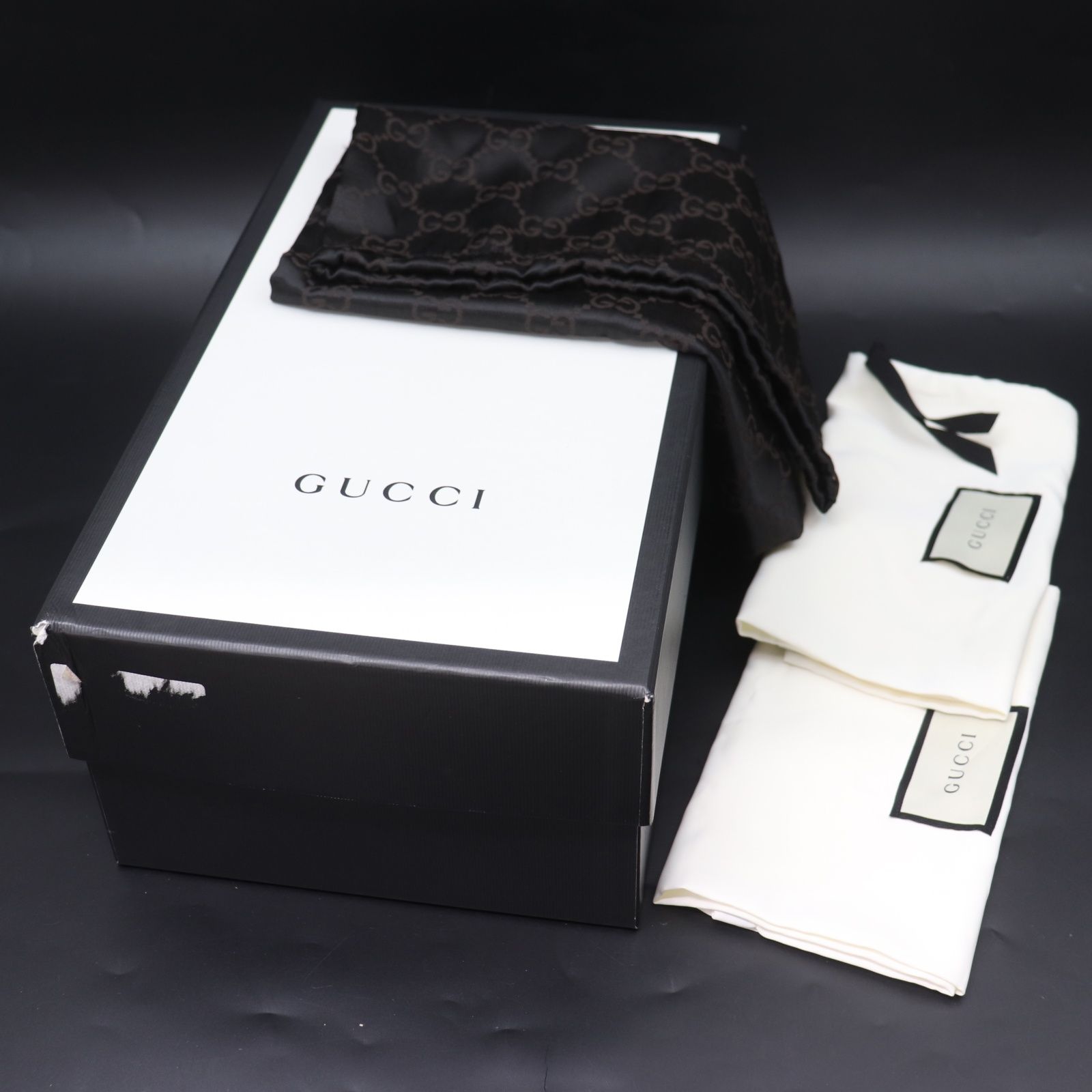 ITEJ0R26Q1OC GUCCI グッチ ストライプ レザー スニーカー