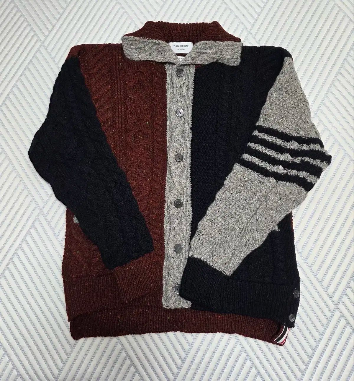 Thom Browne(トム・ブラウン) ワンミックス ケーブル ステッチ