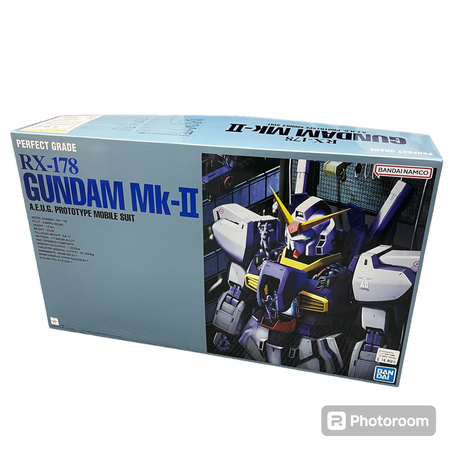 新品未組立て】PG 1/60 RX-178 GUNDAM MK-Ⅱ パーフェクトグレード 